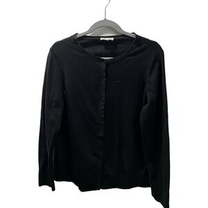 LOFT Outlet|Black Knit Cardigan|Size XL